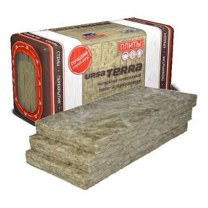 Утеплитель УРСА Терра 37 1200х600х50 мм, 20 шт 17,568кв.м
