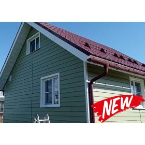 Сайдинг Docke пластик Кипарис 3,6м Брус 1.08м2