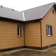 Сайдинг металл Сосна глянец 0,5мм L-брус ширина 240мм ECOSTEEL