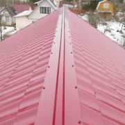 Планка конька плоского высокая 2м Полиэстер