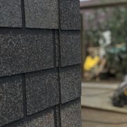 Фасадная битумная плитка Docke BRICK Серый 250х1000мм