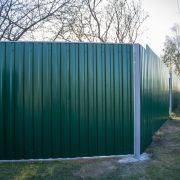 Профлист МП-20 Металл 0,45мм Двусторонний Зеленый мох 6005 Профнастил цветной